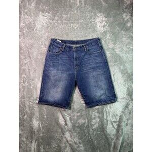 Levi's 569 Blue Denim Shorts Mens 36 Cotton 5-Pocket Casual Jorts